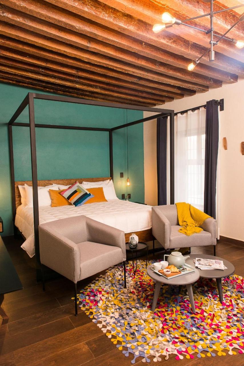 Antigua Trece Hotel Fusion กัวนาฮัวโต ภายนอก รูปภาพ