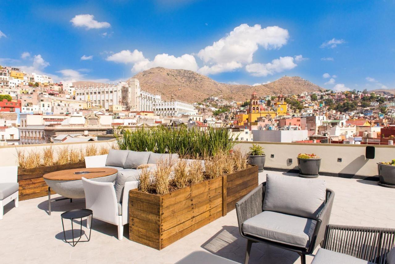 Antigua Trece Hotel Fusion กัวนาฮัวโต ภายนอก รูปภาพ