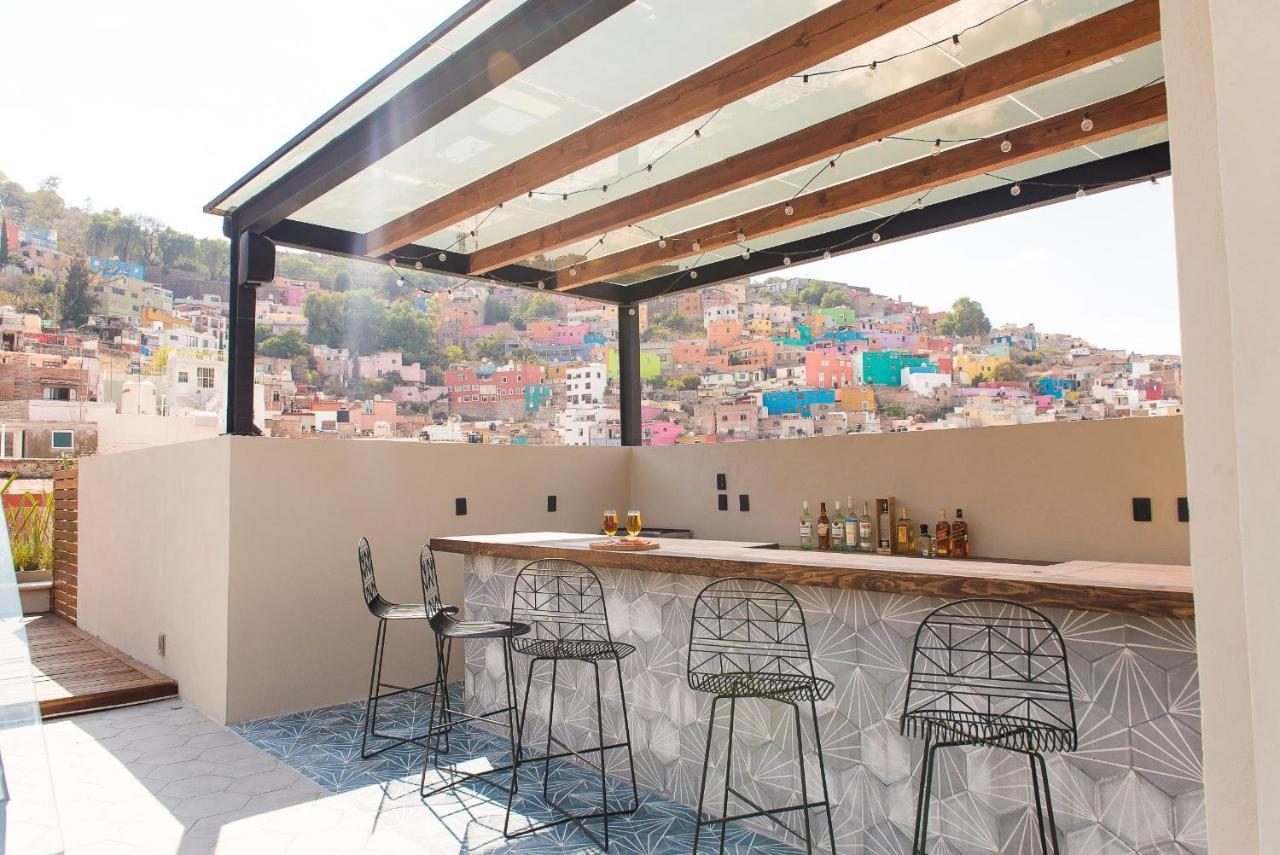 Antigua Trece Hotel Fusion กัวนาฮัวโต ภายนอก รูปภาพ