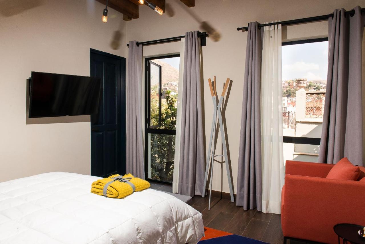 Antigua Trece Hotel Fusion กัวนาฮัวโต ภายนอก รูปภาพ