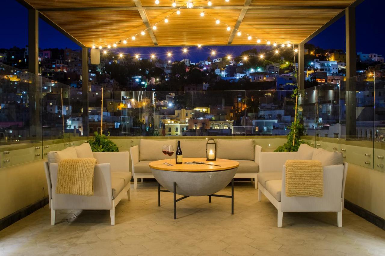 Antigua Trece Hotel Fusion กัวนาฮัวโต ภายนอก รูปภาพ
