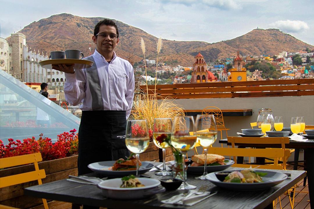 Antigua Trece Hotel Fusion กัวนาฮัวโต ภายนอก รูปภาพ